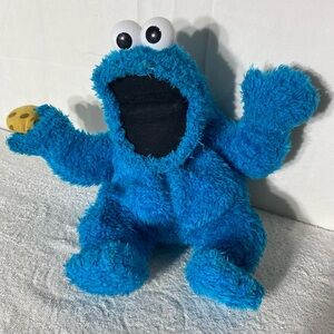 Vintage Cookie Monster Plush Toy Puppet